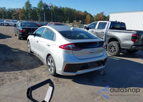 2019 Hyundai Ioniq Electric Limited из США, поврежденный, VIN KMHC05LH7KU044080